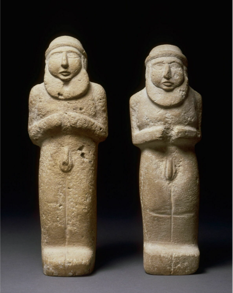 Priest Kings of Uruk, ca. 3300 BCE (3500-3100 BCE) Louvre, Paris AO5718 and KLI1, Salle 236